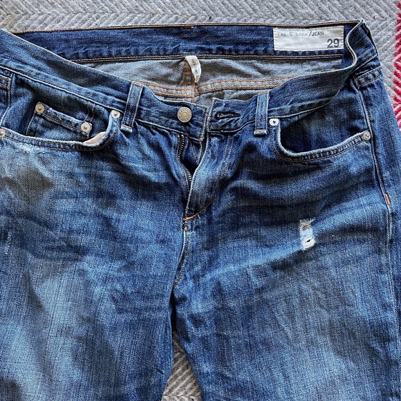 Boyfriend Jeans from Rag and Bone - Size 29 - Picture 1 of 4